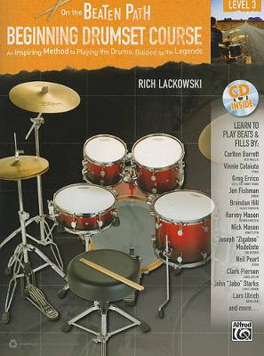 Book cover for Beginning Drumset Course, Level 3