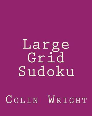 Book cover for Large Grid Sudoku