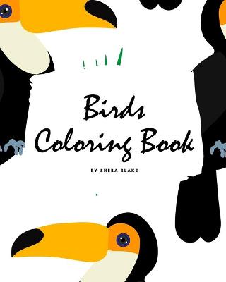 Book cover for Birds Coloring Book for Children (8x10 Coloring Book / Activity Book)