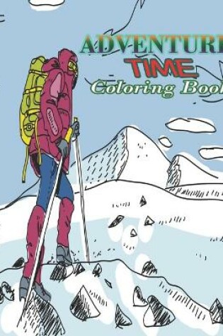 Cover of Adventure Time Coloring Book