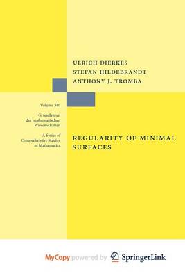 Book cover for Regularity of Minimal Surfaces