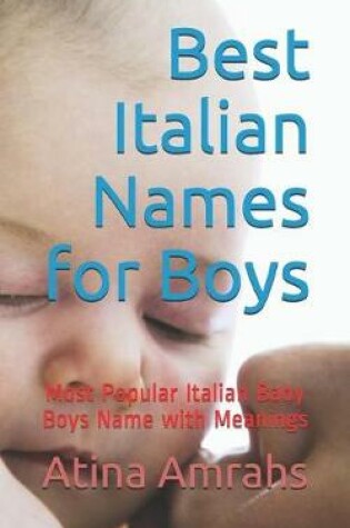 Cover of Best Italian Names for Boys