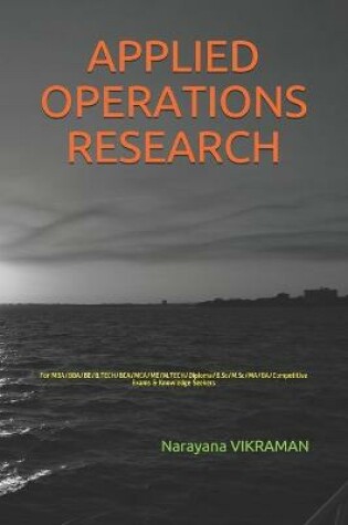 Cover of Applied Operations Research