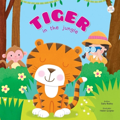 Book cover for Tiger in the jungle