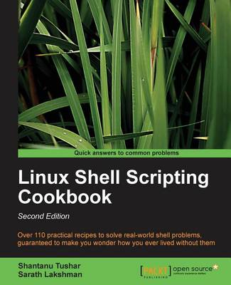 Book cover for Linux Shell Scripting Cookbook, Second Edition