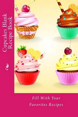 Book cover for Cupcakes Blank Recipe Book