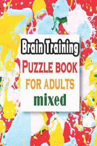 Cover of Puzzle book for adults mixed