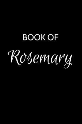 Book cover for Book of Rosemary