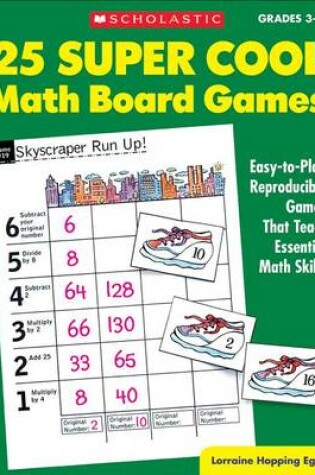 Cover of 25 Super Cool Math Board Games
