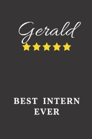 Cover of Gerald Best Intern Ever