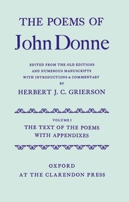 Cover of Volume I: The Text of the Poems with Appendices