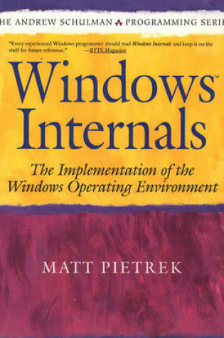 Cover of Windows Internals