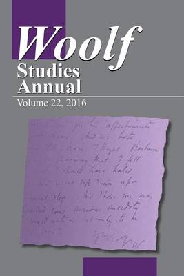 Cover of Woolf Studies Annual v. 22