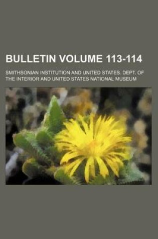 Cover of Bulletin Volume 113-114