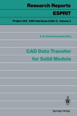 Cover of CAD Data Transfer for Solid Models