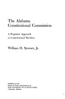 Book cover for Alabama Constitutional Commission