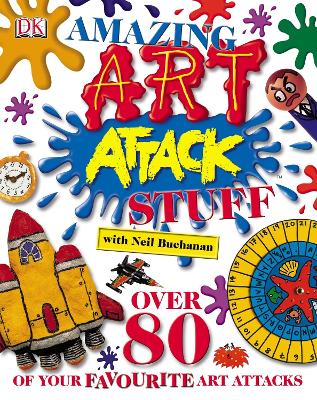 Book cover for Amazing Art Attack Stuff