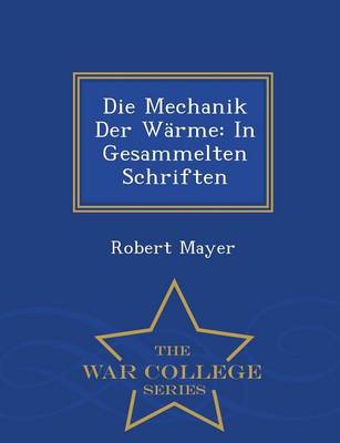 Book cover for Die Mechanik Der Warme