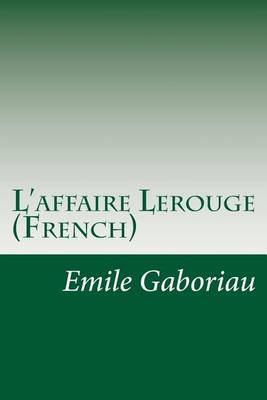 Book cover for L'affaire Lerouge (French)