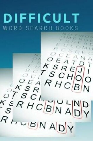 Cover of Difficult Word Search Books