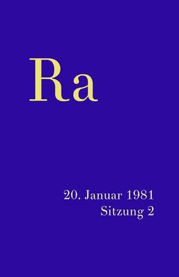 Book cover for Ra 20. Januar 1981