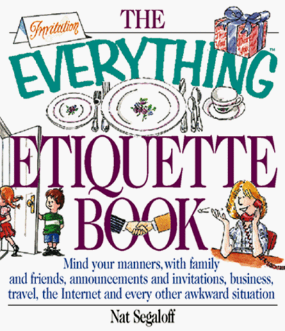 Book cover for Everything Etiquette Book