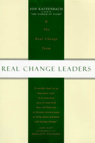 Cover of Real Change Leaders