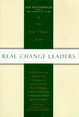 Book cover for Real Change Leaders