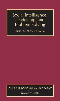 Cover of Social Intelligence, Leadership, and Problem Solving