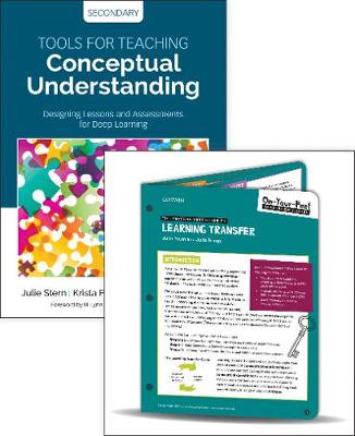 Book cover for BUNDLE: Stern: Tools for Teaching Conceptual Understanding, Secondary + Stern: On-Your-Feet Guide to Learning Transfer