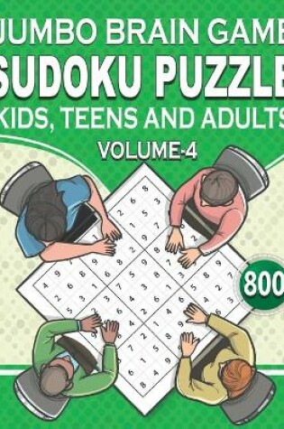 Cover of Jumbo Brain Game Sudoku Puzzle Volume-4