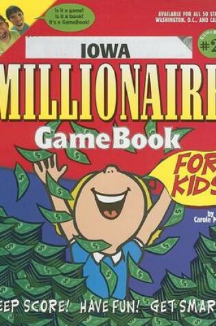 Cover of Iowa Millionaire Game Book for Kids!