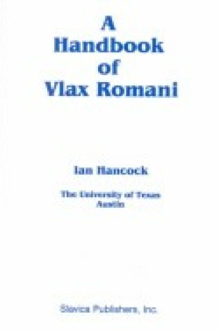 Cover of Handbook of Valx Romani