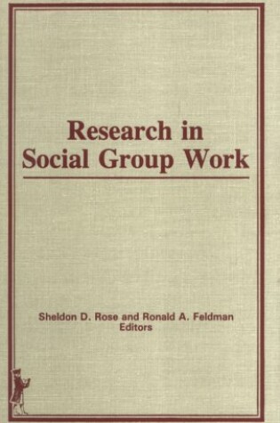 Cover of Research in Social Group Work