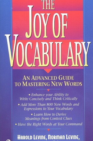 Cover of The Joy of Vocabulary