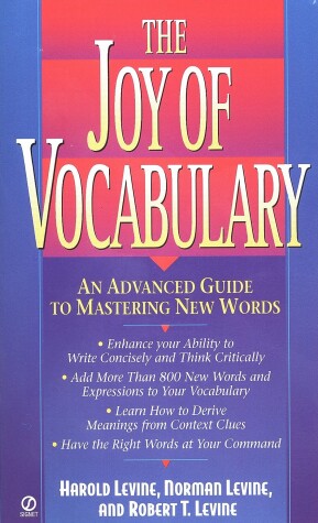 Book cover for The Joy of Vocabulary