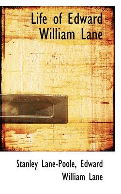 Book cover for Life of Edward William Lane