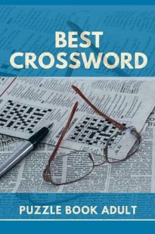 Cover of Best Crossword Puzzle Book Adult