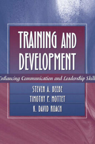 Cover of Training and Development