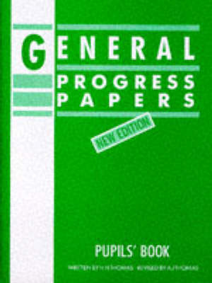 Book cover for General Progress Papers