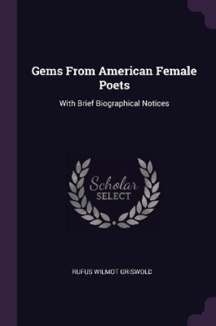 Cover of Gems From American Female Poets