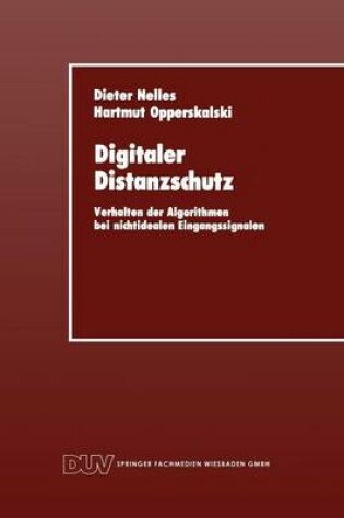 Cover of Digitaler Distanzschutz