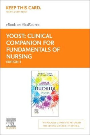 Cover of Clinical Companion for Fundamentals of Nursing Elsevier eBook on Vitalsource (Retail Access Card): Active Learning for C