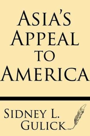Cover of Asia's Appeal to America