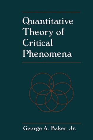 Cover of Quantitative Theory of Critical Phenomena