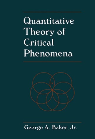 Book cover for Quantitative Theory of Critical Phenomena