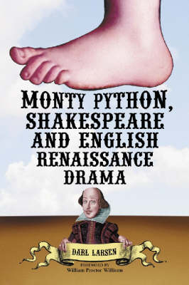 Book cover for Monty Python, Shakespeare and English Renaissance Drama