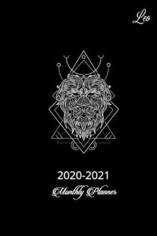 Cover of 2020-2021 Monthly Planner Leo