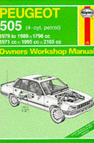 Cover of Peugeot 505 (Petrol) 1979-89 Owner's Workshop Manual