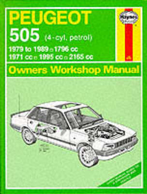 Book cover for Peugeot 505 (Petrol) 1979-89 Owner's Workshop Manual